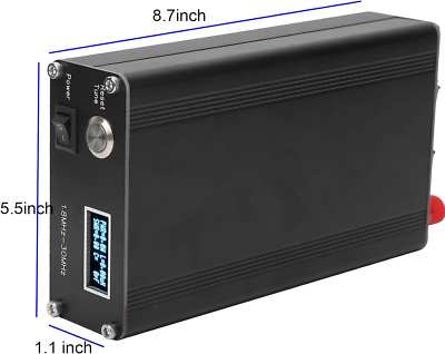 ATU-100 EXT Antenna Tuner for Ham Radio, V3.2 1.8-55Mhz Automatic