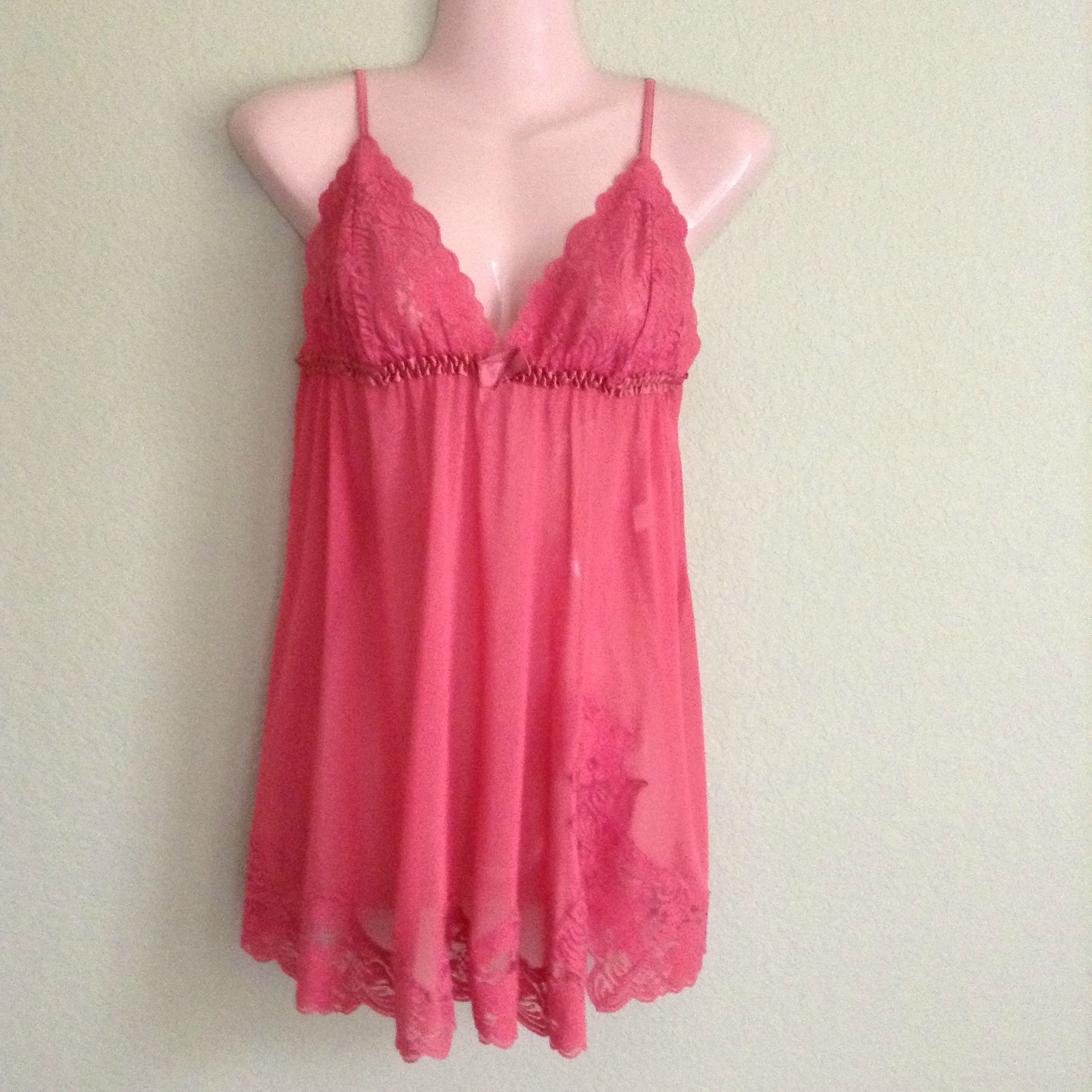 Fredericks of Hollywood Women's Baby Doll Chemise Nig… Gem