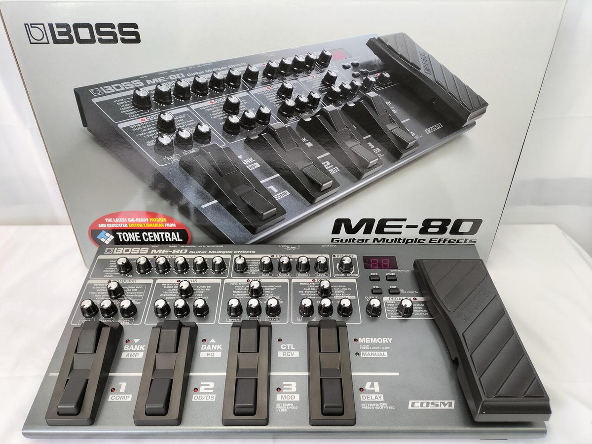 BOSS ME-80 箱・純正アダプター付 BOSS ME-80 AC adapter sold separately 773299 | eBay