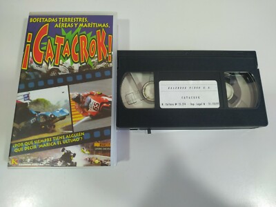 ¡ Catacrok ! Bofetadas Terrestres Aereas y Maritimas Deportes VHS Cinta Tape