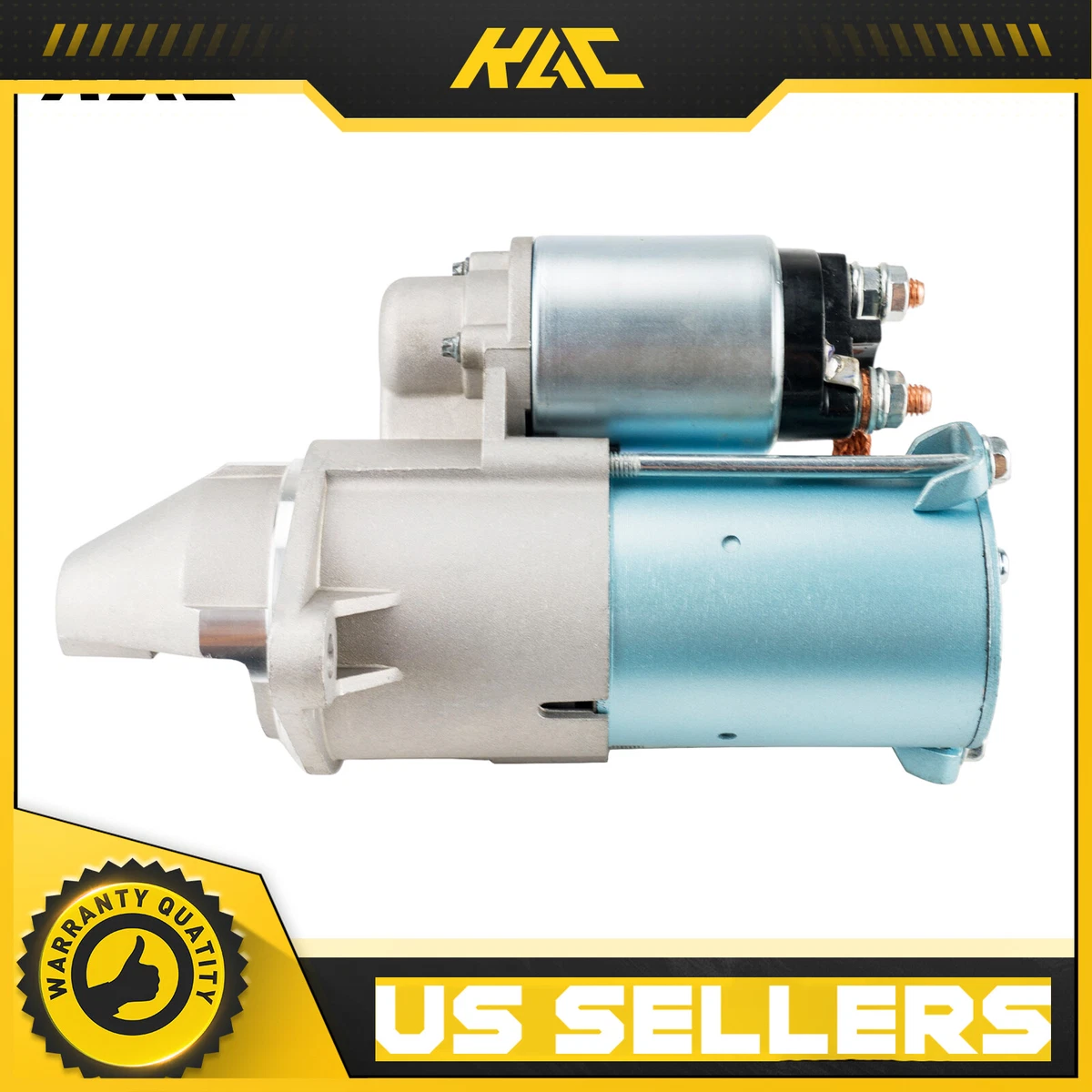 Motor De Arranque NUEVO Para Chevrolet Aveo 2004-2008 Con Motor 1.6L - Reemplazo Directo - 12V