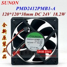 SUNON PMD2412PMB1-A 12CM double ball bearing fan 24v 18.2W cooling fan