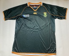 South Africa RUGBY World Cup 2011 shirt jersey CANTERBURY Springboks adult XXL