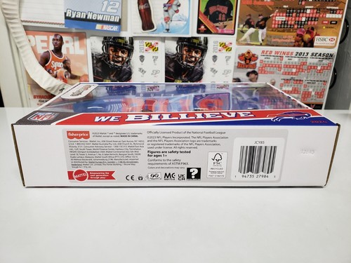 2024 BUFFALO BILLS Little People Set Brand New Free S&H!! - Picture 6 of 6