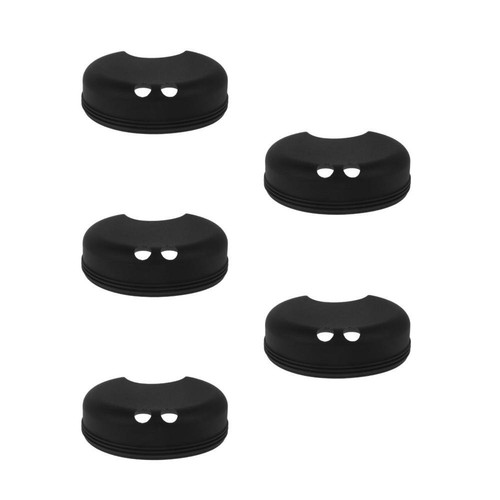 5pcs Splash Guarding Lid For Wide Mouth Bottle Water Cup Antispill