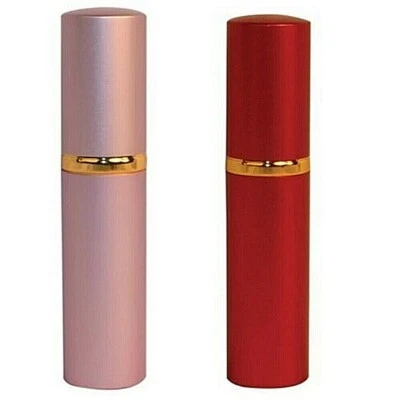 PEPPER SHOT 2 - pack Women's Lipstick Pepper Spray Self Defense Personal Security Protection
