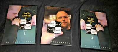 Magic Tricks - 3 DVD - Inside the Mind of Garrett Thomas