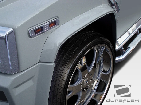For 2003-2009 H2 Duraflex BR-N Fender Flares - 6 Piece - Изображение 2 из 4