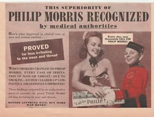 The Superior of Philip Morris Recognized by Medical Authoriti True story 1943