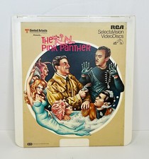 The Pink Panther RCA SelectaVision VideoDisc CED Movie Vtg 1981 Peter Sellers
