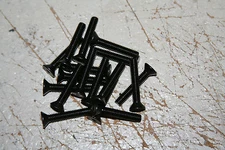 20 PIECE  5.40 X 1/4" THRU 1"    FLAT SOCKET HEAD CAP SCREW BOLT ALLOY BLACK