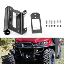 UTV Steel Winch Top Mount Plate Fairlead Brackets Fit Can-Am Defender MAX 16-25