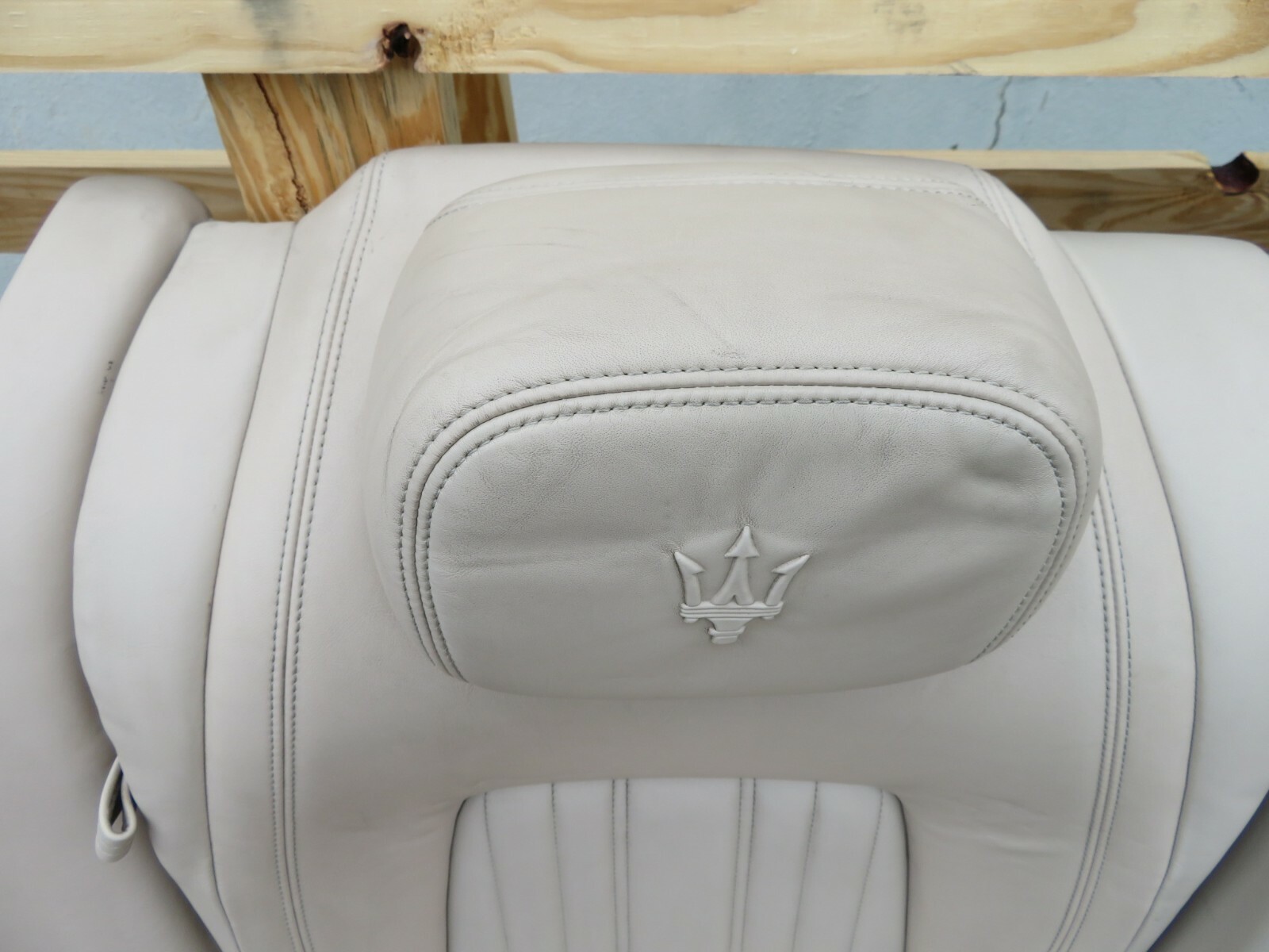 2014-2017 MASERATI GHIBLI REAR UPPER SECOND ROW 2ND SEAT CUSHION LEATHER OEM