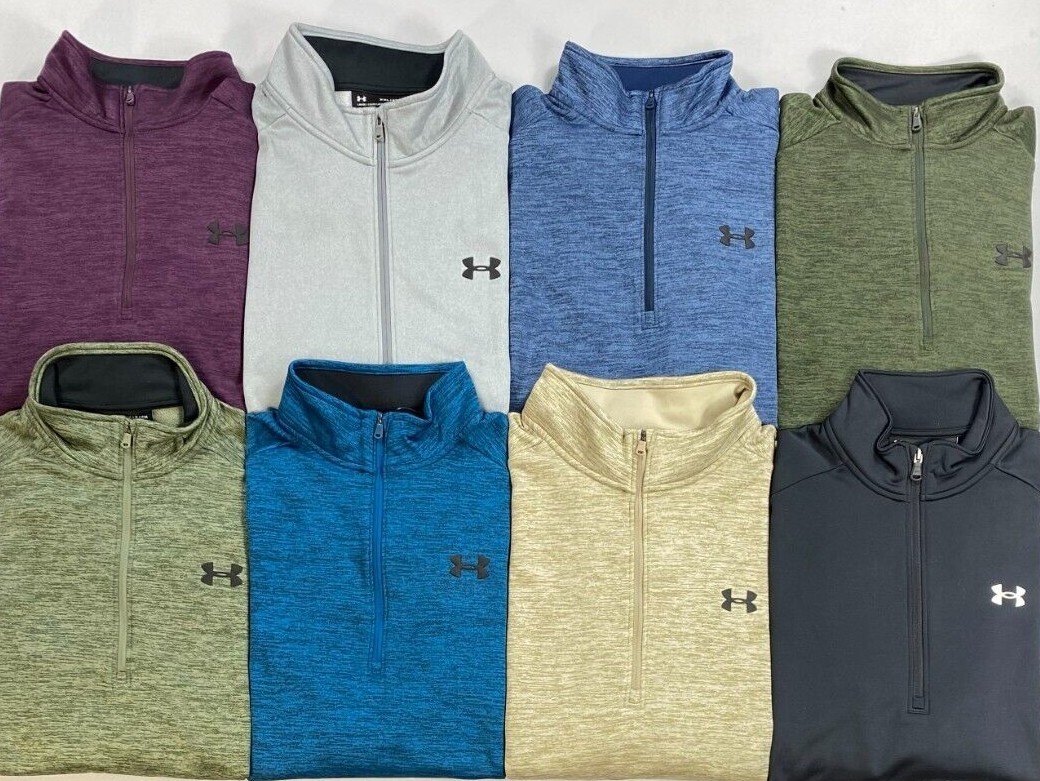 Men's Under Armour Cold Gear Quarter Zip Fleece Pullover Jacket  1320745/1359855