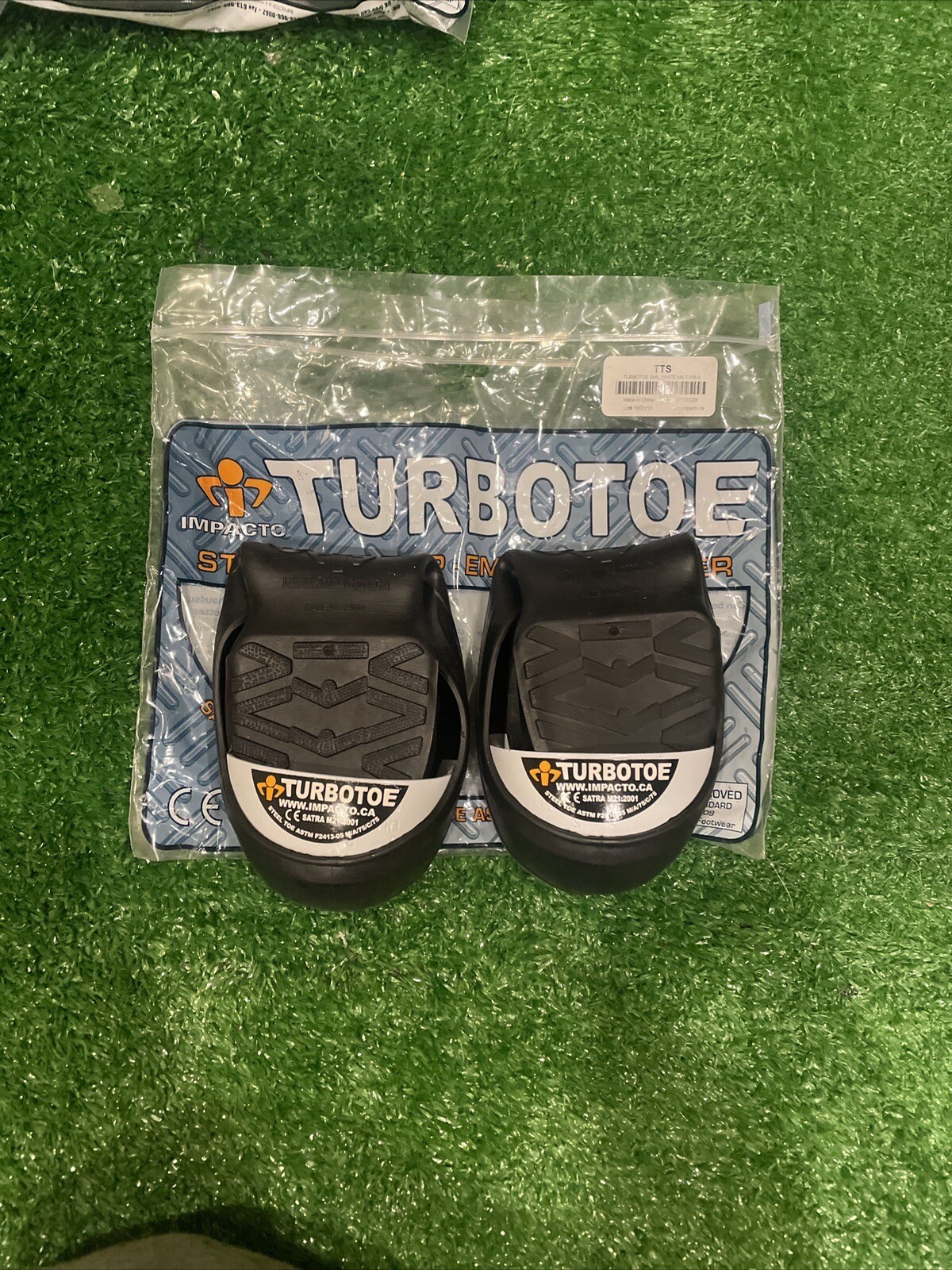TURBOTOE Protective Steel Toe Overshoe Size S IMPACTO ASTM F241211