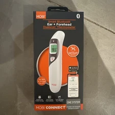 MOBI Connect Smart Bluetooth Ear + Forehead Dualscan Thermometer NEW IN BOX