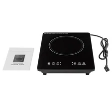 Electric Induction Cooktop Built-in Stove Top Single Burners Portable w/ Timer