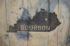 Kentucky Bourbon Whiskey, Whisky Barrel Head/Lid