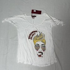 Free For Humanity Damen T-Shirt Weiß Neu SM942