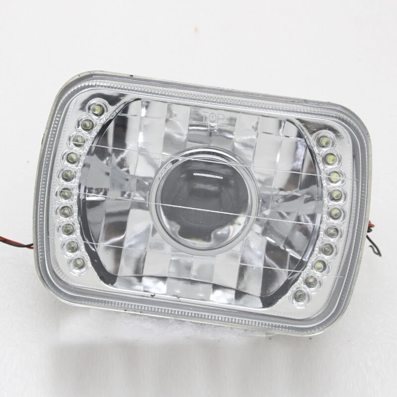 Faro proyector halo LED 7x6 5X7 para camioneta de carga Chevy Express 1500 2500 3500 Foto 3 de 4