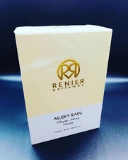 MUSKY RAIN Renier Perfumes 50ML/ PARFUM. NEW RELEASE! Sealed. USA SELLER