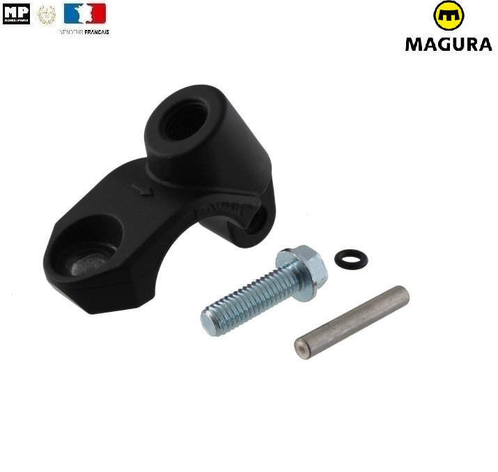 Bride arrière de maître-cylindre d'embrayage noire compatible Magura Hymec 167 moto