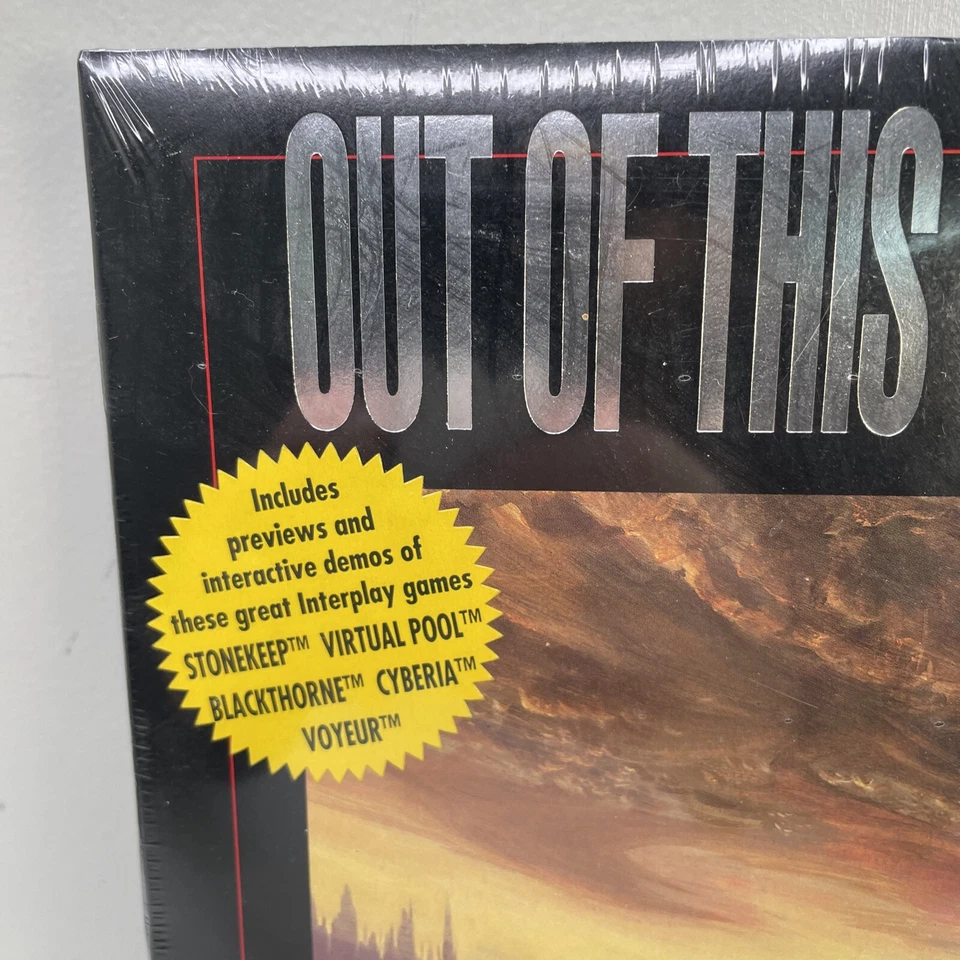 Out Of This World Interplay IBM DOS PC Big Box Game New In Box HTF - Image 2 of 4