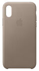 Carcasa Apple Mrwl2zm/a iPhone XS Leather Taupe