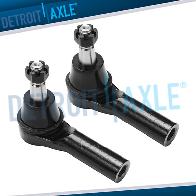 Pair (2) Outer Tie Rods for 1996 - 2004 2005 2006 2007 Mercury Sable Ford Taurus