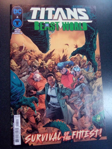 Titans Beast World #4 Cover A Ivan Reis Comic Book First Print