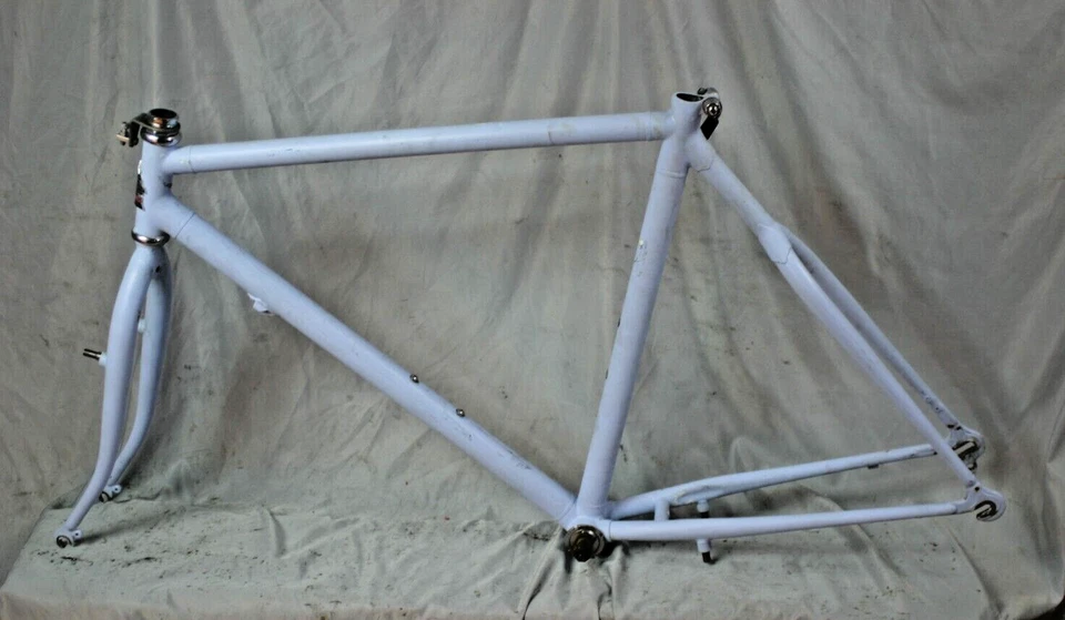 Cuadro de bicicleta MTB Raleigh The Peak 1988 20" grande rígido acero repintado rígido Foto 2 de 4