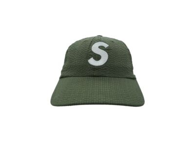 Supreme Seersucker S Logo 6-Panel Green | eBay