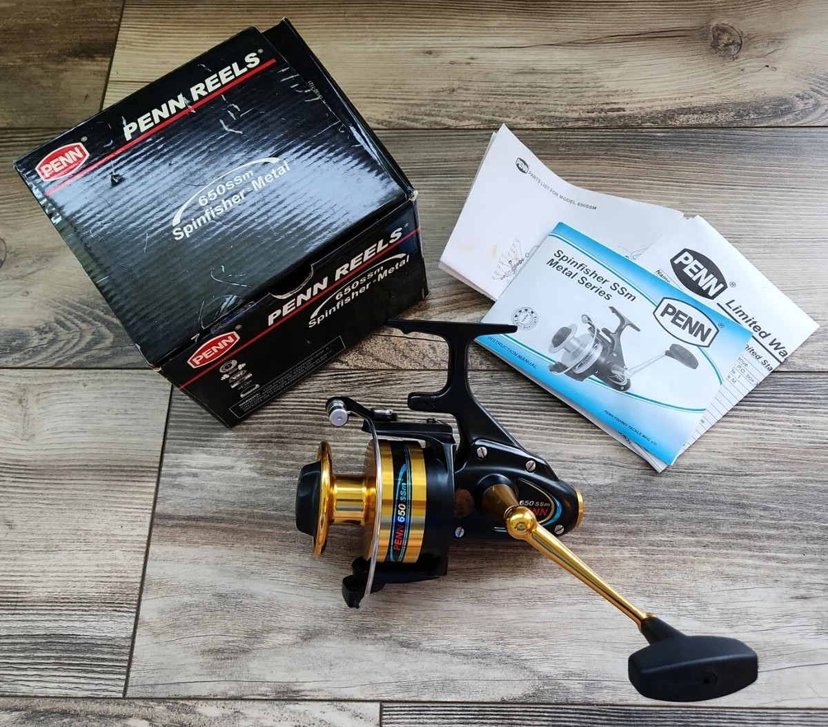 レオパードフラワーブラック PENN REELS 650SSリール4個セット | irai