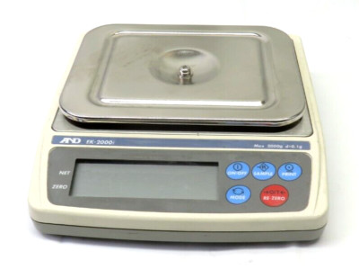A&D EK-2000i Precision Lab Balance Compact Scale, FOR PARTS/ REPAIR