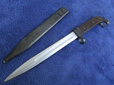 ORIGINAL VINTAGE POLISH RADOM COLD WAR BAYONET AND SCABBARD EXCELLENT CONDITION