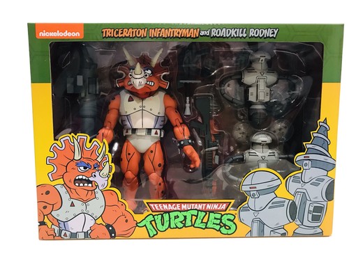 Teenage Mutant Ninja Turtles Triceraton & Roadkill Rodney 7"Action Figure 2-pack - Bild 4 von 4