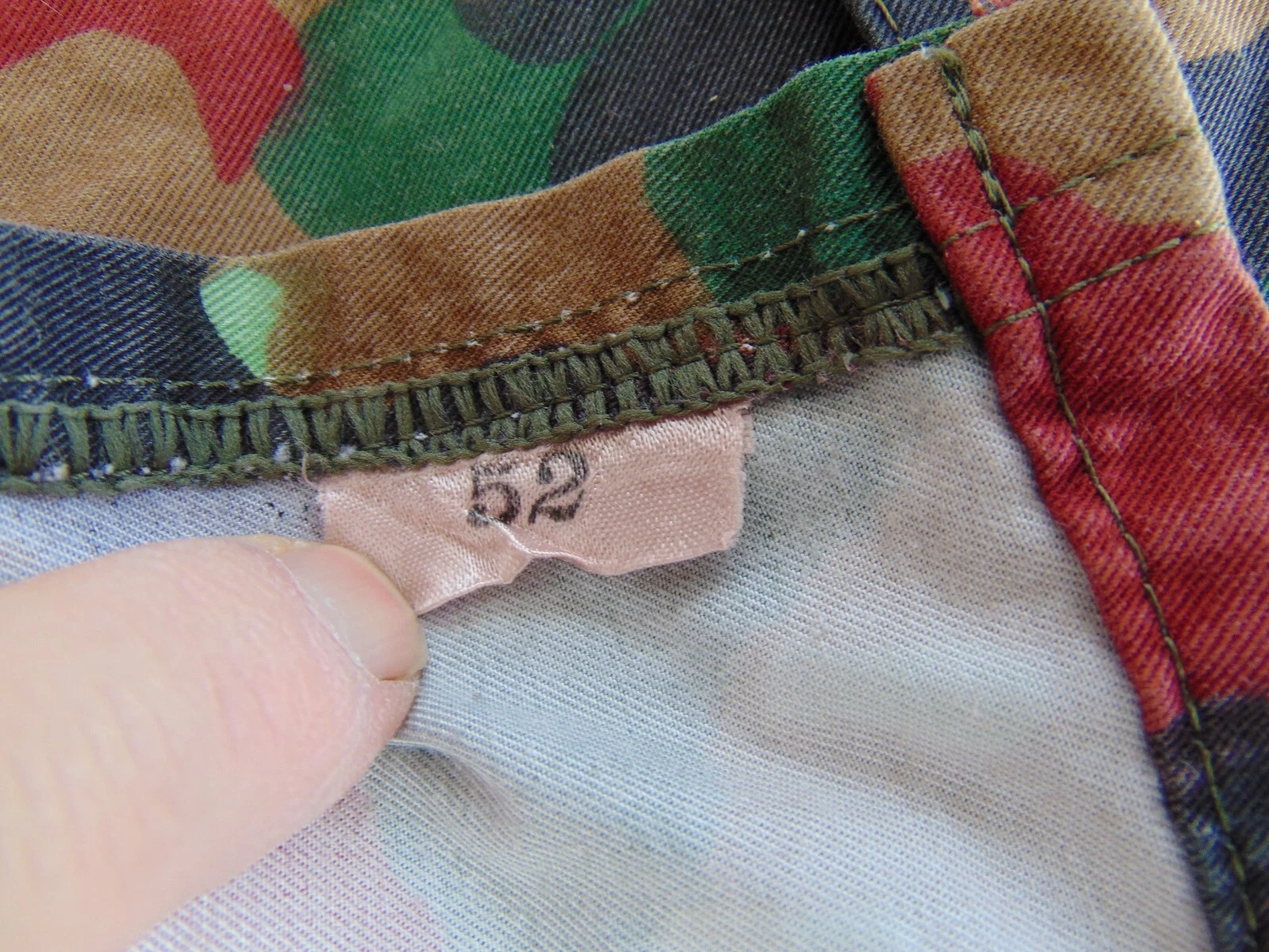 Swiss Alpenflage M83 Camo Lightweight Combat Jacket Size L, Grade 1 Ex,free ship - product detail image 8