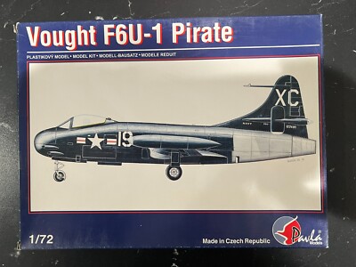 PAVLA Vought F6U-1 PIRATE 1:72 Model Airplane Kit w/Photoetch parts Sealed-READ