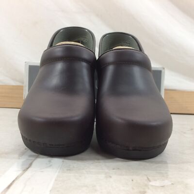 Dansko XP Women's Clogs, Brown Waterproof Pull Up, W38