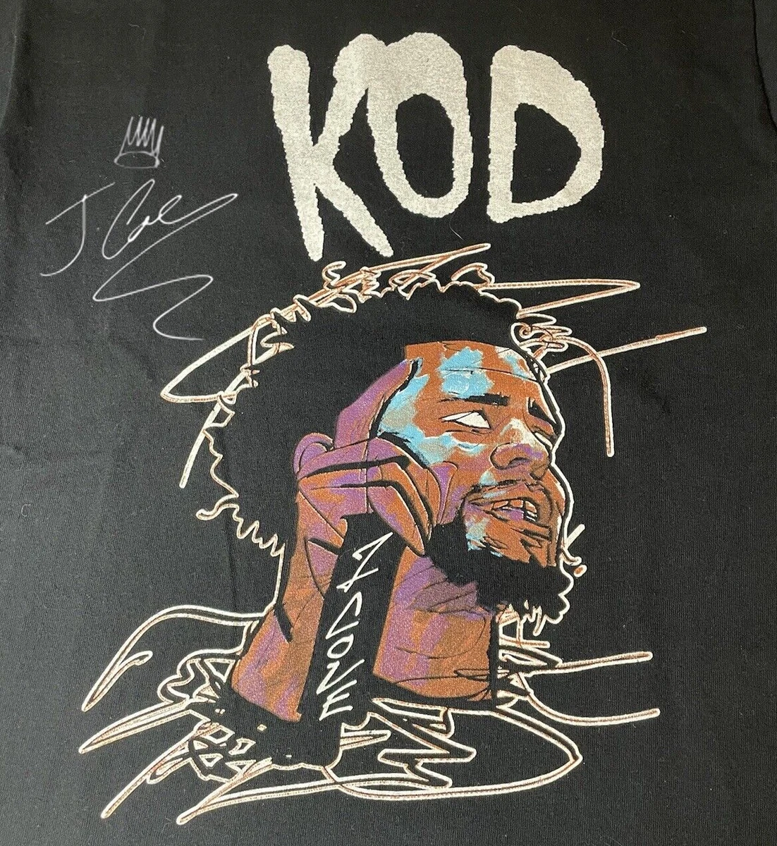 J Cole KOD Tour 2018 Collection Gift For Fan T Shirt eBay