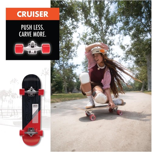 New Swich 2 In 1 Skateboard - Both Skatepark Trick & Crusier Board - Picture 8 of 14
