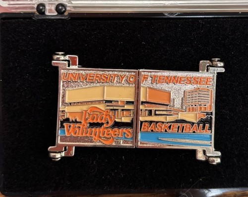 RARE Vintage Tennessee Lady Volunteers Basketball Program Highlights Pin NEW! - Picture 2 of 3