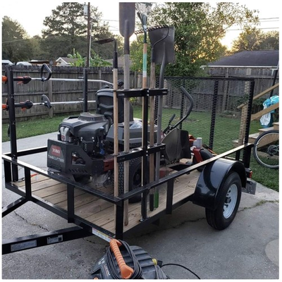 #ad Efficient Trimmer Rack amp; 6 Hole Hand Tool Holder for Trucks $139.19