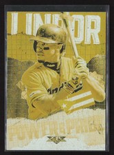 2020 Topps Fire #PP-4 Francisco Lindor Power and Pride Gold Minted A15