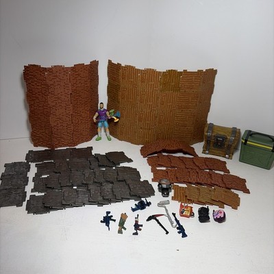 Fortnight Figure,Weapons, Building, Loot Chest, Battle Box, Toy Lot Bundle!!