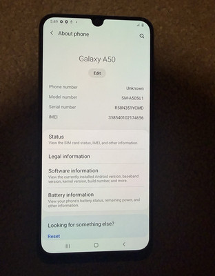 Samsung Galaxy A50 64gb unlocked