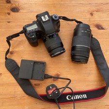 Canon EOS 80D 24.2MP Digital SLR Camera with EF-S 18-55mm IS STM Lens - Black