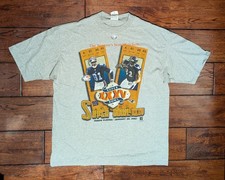 VTG 2001 Super Bowl 35 Baltimore Ravens NY Giants Ticket Tee T-Shirt - XL - NWT