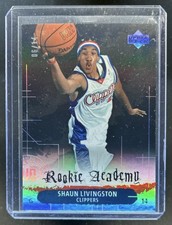 2004-05 Upper Deck Shaun Livingston Academy Onyx RC #/14 Clippers Rookie
