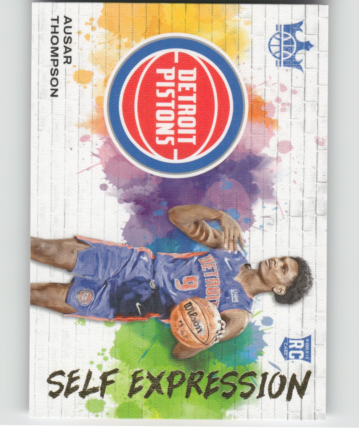 2023 2023-24 Panini Court Kings Ausar Thompson #22 Self Expression RC